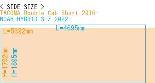 #TACOMA Double Cab Short 2016- + NOAH HYBRID S-Z 2022-